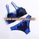 OEM beautiful mash lace embroidery sexy bra set women's maternity bra